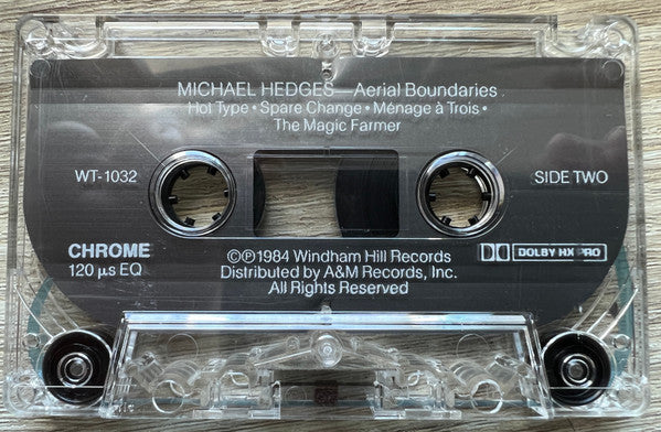 Michael Hedges : Aerial Boundaries (Cass, Album, Chr)