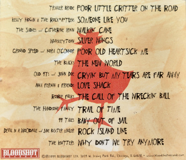 Various : Poor Little Knitter On The Road (A Tribute To The Knitters) (CD, Album)