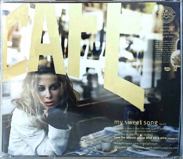 Toby Lightman : My Sweet Song (CD, Single, Promo)