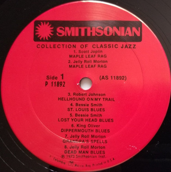 Various : The Smithsonian Collection Of Classic Jazz (6xLP, Comp, Mono, San + Box)