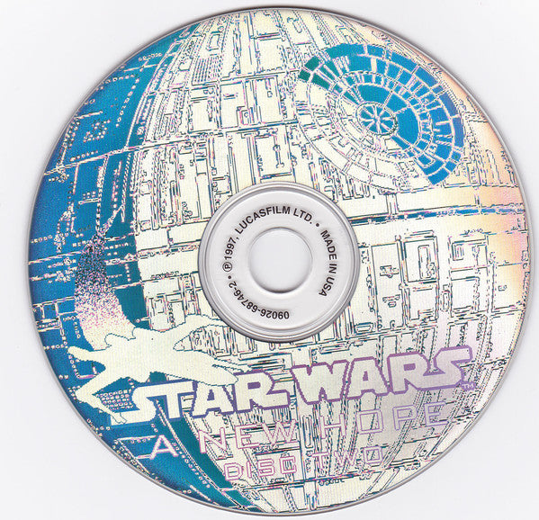 John Williams (4), London Symphony Orchestra : Star Wars (A New Hope) (The Original Motion Picture Soundtrack) (2xCD, Album, Ltd, RE, RM, S/Edition, O-C)