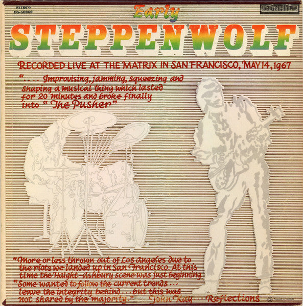 Steppenwolf : Early Steppenwolf (LP, Album)