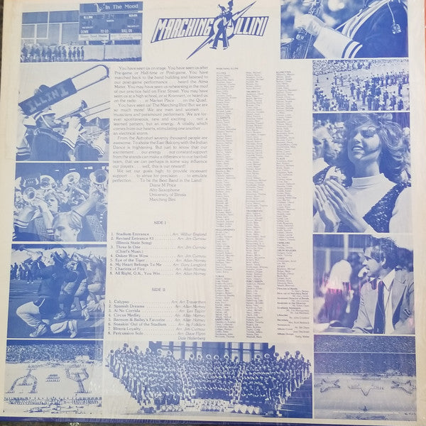 Marching Illini : Stadium Vibrations (LP, Album)