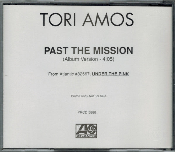 Tori Amos : Past The Mission (CD, Single, Promo)