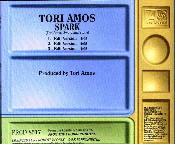 Tori Amos : Spark (CD, Single, Promo)