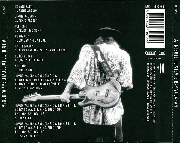 Various : A Tribute To Stevie Ray Vaughan (CD, Album)