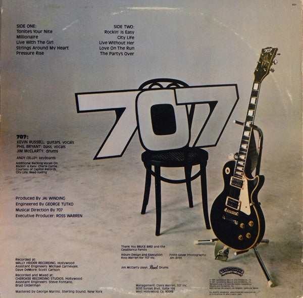 707 : The Second Album (LP, Album, 53)
