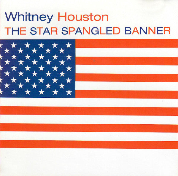 Whitney Houston : The Star Spangled Banner (CD, Single, Promo, RE)