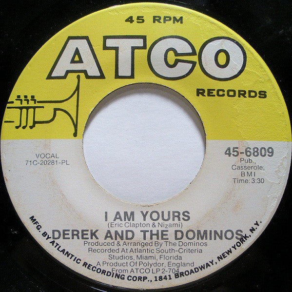 Derek & The Dominos : Layla (7", Single, Mono, PL )