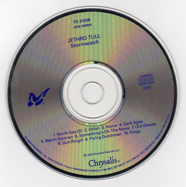 Jethro Tull : Stormwatch (CD, Album, RE)