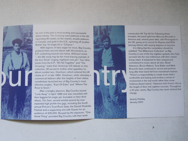 Big Country : The Best Of Big Country (CD, Comp, RE, RM)