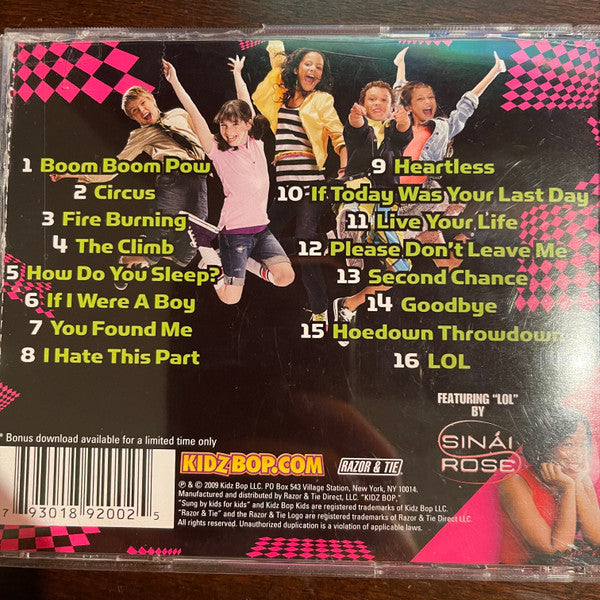 Kidz Bop Kids : Kidz Bop 16 (CD, Album)