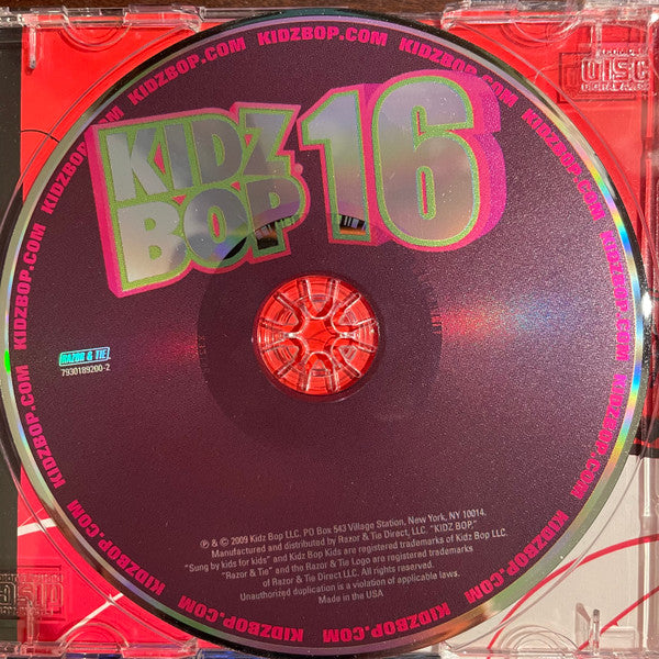 Kidz Bop Kids : Kidz Bop 16 (CD, Album)