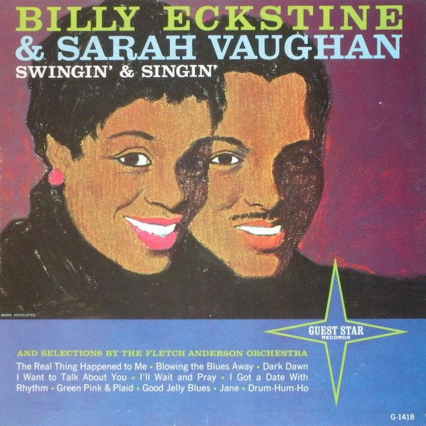 Billy Eckstine & Sarah Vaughan / Fletcher Henderson And His Orchestra : Swingin' & Singin' (LP, Album, Mono)