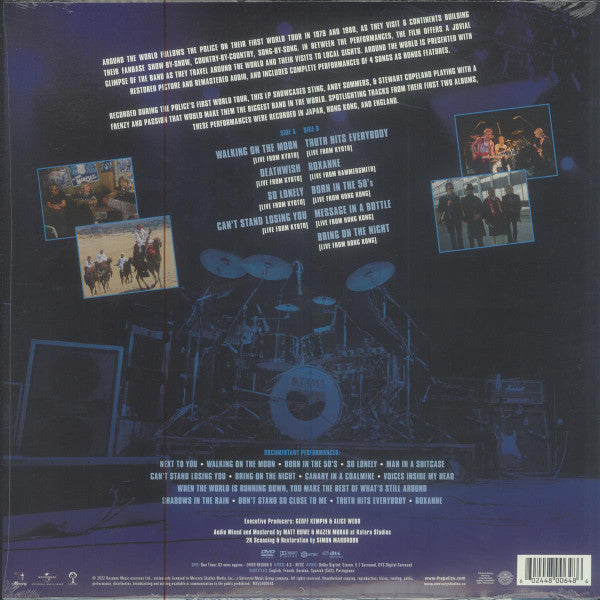 The Police : Around The World (Restored & Expanded) (LP, Album, Blu + DVD-V, RE, Multichannel, NTSC + L)