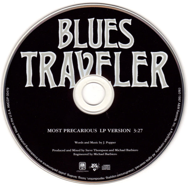 Blues Traveler : Most Precarious (CD, Single, Promo)