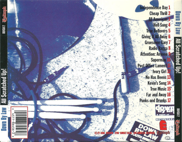Down By Law (2) : All Scratched Up (CD, Album)