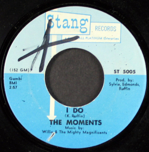The Moments : I Do (7", Single, MSI)