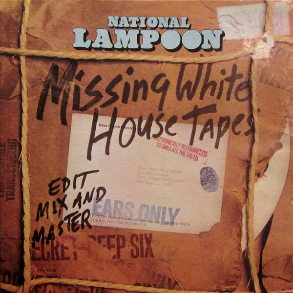 National Lampoon : The Missing White House Tapes (LP, Album, Pit)