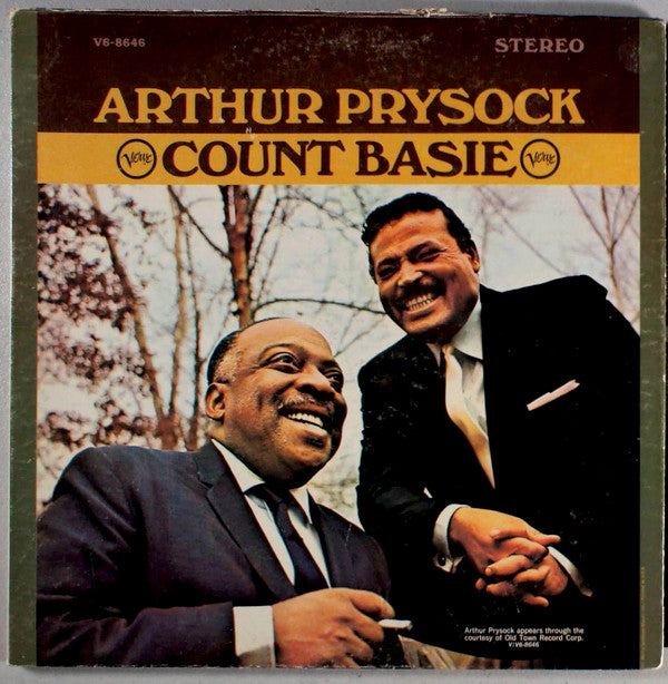 Arthur Prysock / Count Basie : Arthur Prysock / Count Basie (LP, Album, Club, Cap)