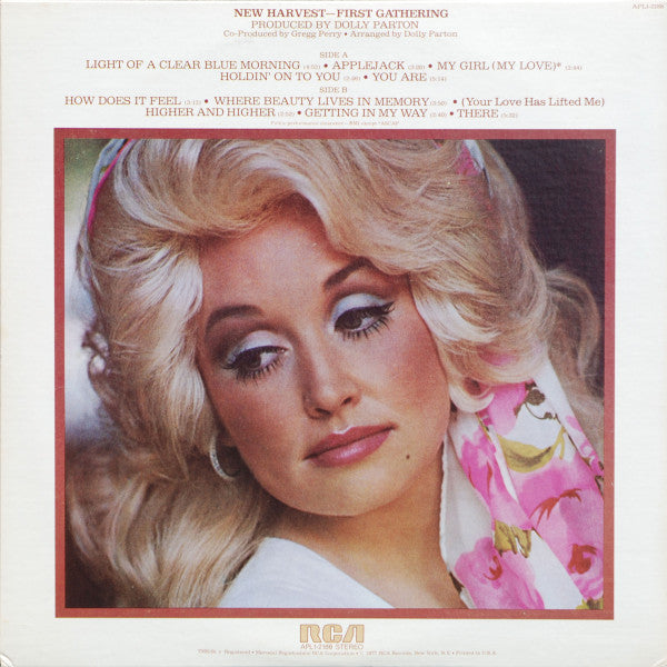 Dolly Parton : New Harvest ... First Gathering (LP, Album, Ind)