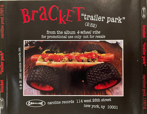 Bracket : Trailer Park (CD, Promo)