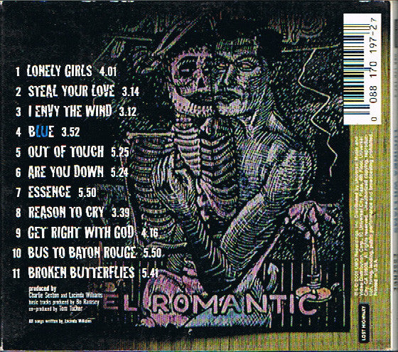 Lucinda Williams : Essence (CD, Album, Dig)