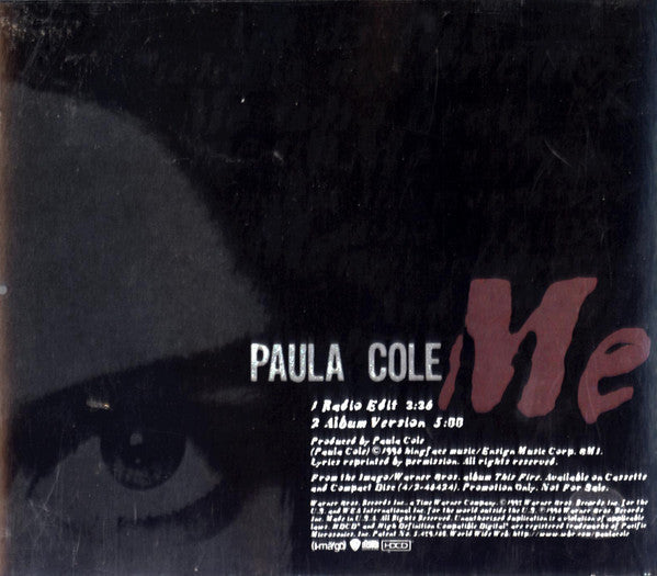 Paula Cole : Me (HDCD, Single, Promo)