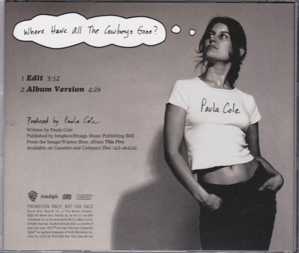 Paula Cole : Where Have All The Cowboys Gone? (HDCD, Single, Promo)