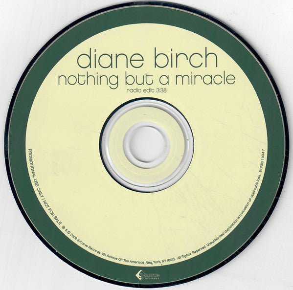 Diane Birch : Nothing But A Miracle (CD, Single, Promo)