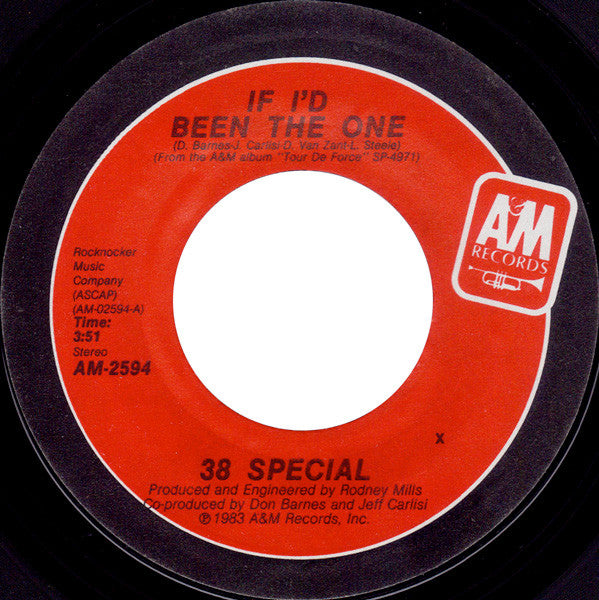 38 Special (2) : If I'd Been The One (7", Single, x)