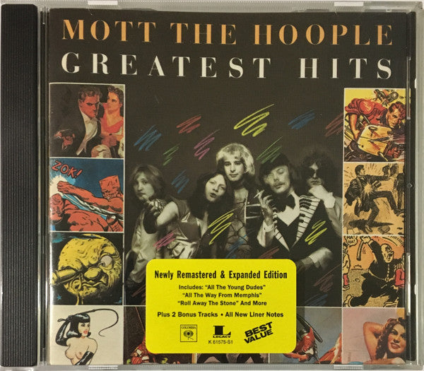 Mott The Hoople : Greatest Hits (CD, Comp, RE, RM, Exp)