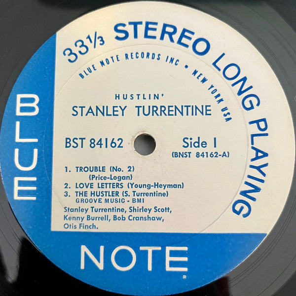 Stanley Turrentine : Hustlin' (LP, Album, RE)