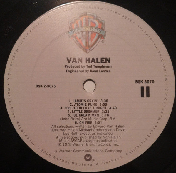 Van Halen : Van Halen (LP, Album, Club, RE)