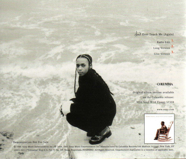 Dionne Farris : Don't Ever Touch Me (Again) (CD, Single, Promo)