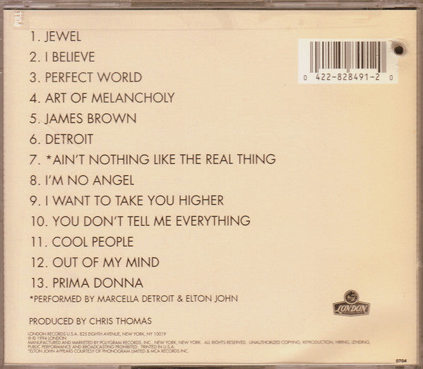 Marcella Detroit : Jewel (CD, Album)