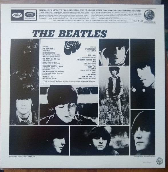 The Beatles : Rubber Soul (LP, Album, RE)