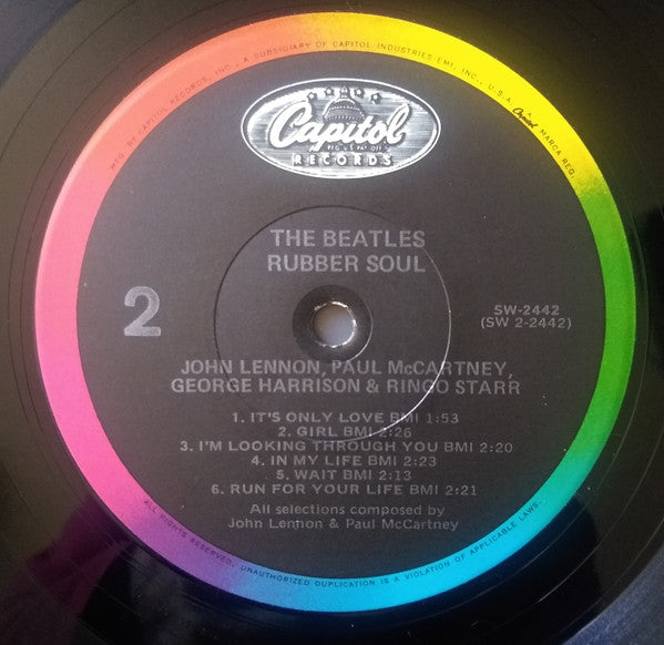 The Beatles : Rubber Soul (LP, Album, RE)