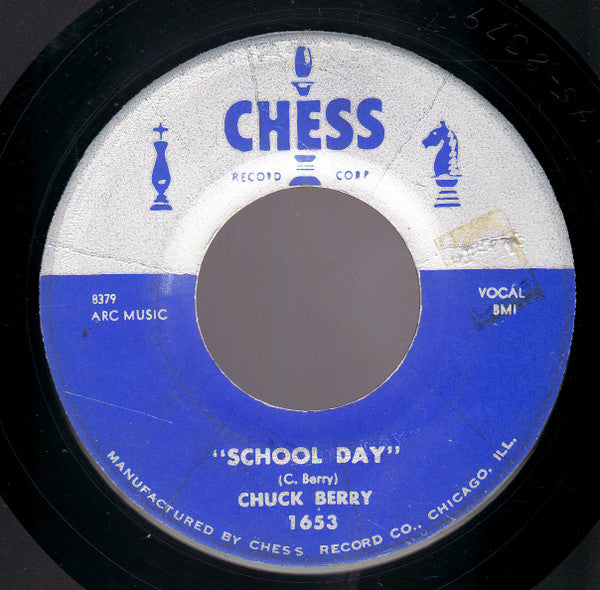 Chuck Berry : School Day / Deep Feeling (7", Single, Styrene, PP)