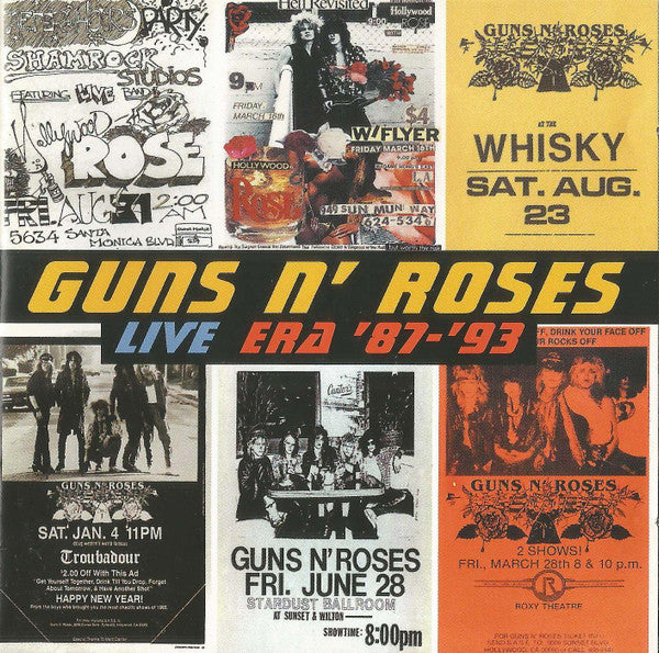 Guns N' Roses : Live Era '87-'93 (2xCD, Club)