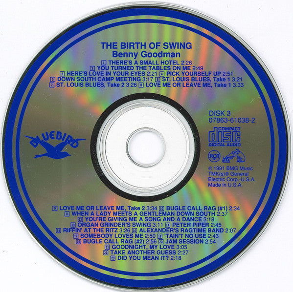 Benny Goodman : The Birth Of Swing (1935-1936) (3xCD, Comp, RM)