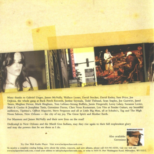 Shannon McNally : North American Ghost Music (Live) (CD, Album)