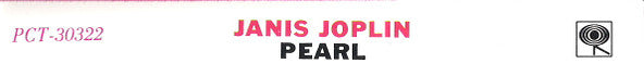 Janis Joplin : Pearl (Cass, Album)