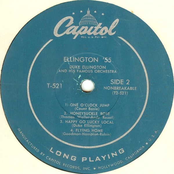 Duke Ellington And His Orchestra : Ellington '55 (LP, Album, Mono)