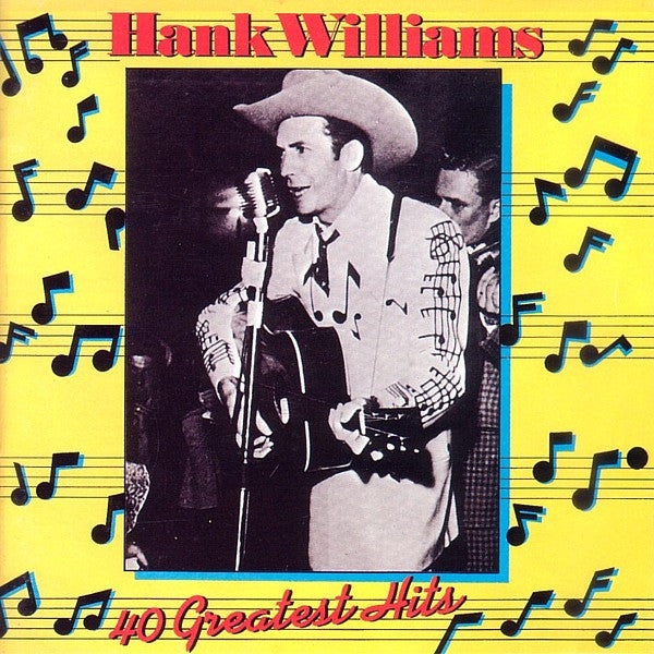 Hank Williams : 40 Greatest Hits (2xCD, Comp)