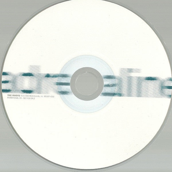 The Roots : Adrenaline (CD, Single, Promo)