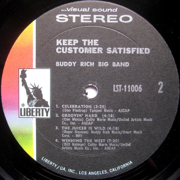 Buddy Rich Big Band : Keep The Customer Satisfied (LP, Album)