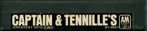 Captain And Tennille : Captain & Tennille's Greatest Hits (8-Trk, Comp, Club)