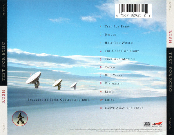 Rush : Test For Echo (CD, Album)