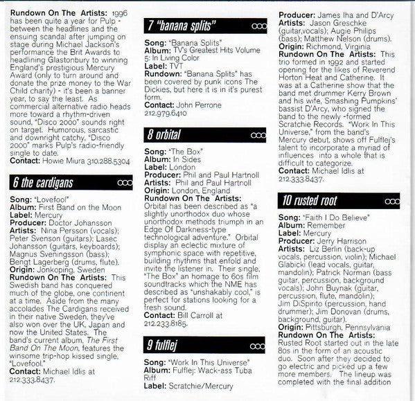 Various : Next @ Radio 014 (CD, Promo, Smplr)